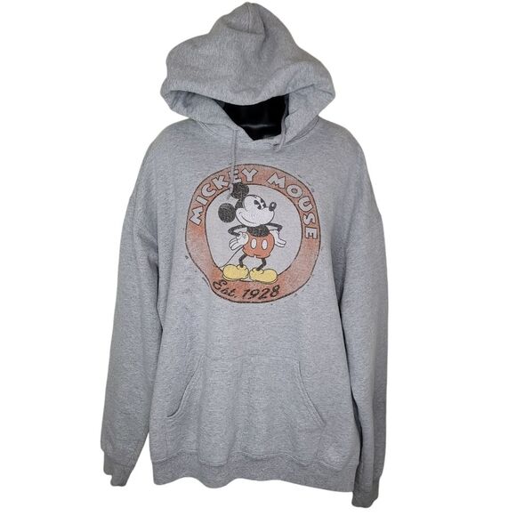 Disney Parks Mickey Mouse Hoodie Sweatshirt Size XL - Picture 1 of 5